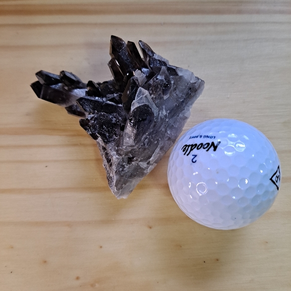 Unique Smoky Quartz Crystal Cluster - Picture 6 of 8